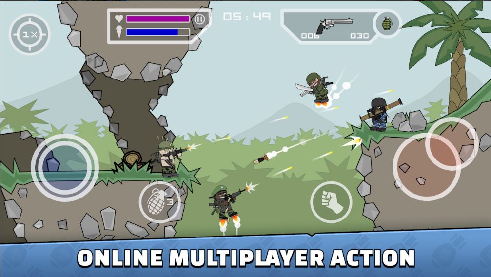 Doodle Army 2 : Mini Militia mod apk