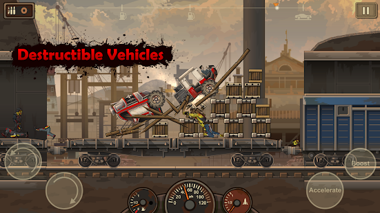 earn to die 2 mod apk all cars unlocked