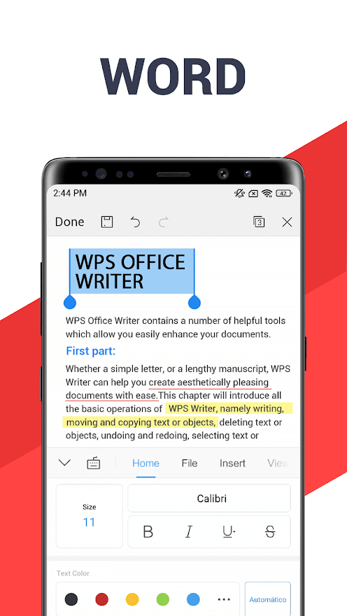 WPS Office pro apk