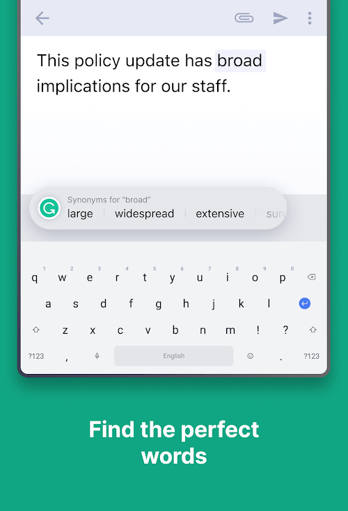 grammarly keyboard apk