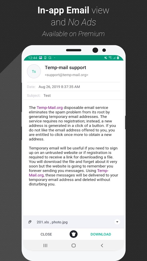 temp mail mod apk 2020