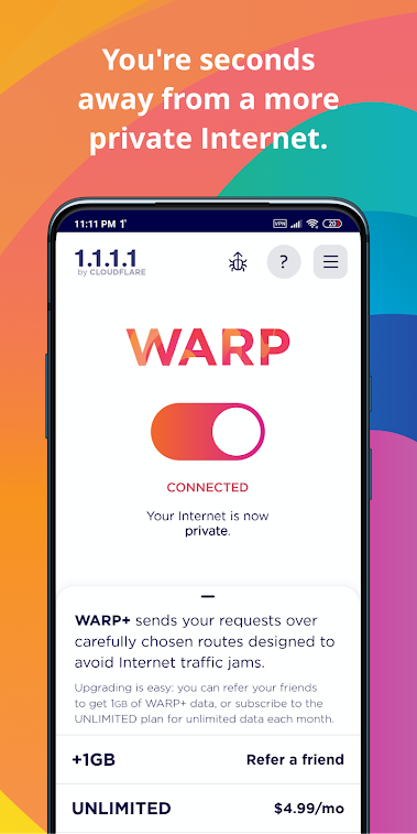 1.1.1.1 VPN mod apk latest version