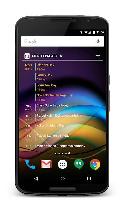 Chronus Information Widgets Mod Apk