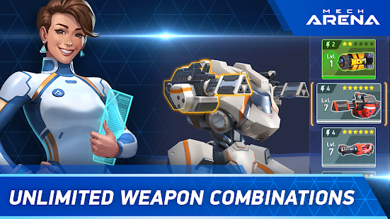 mech arena mod apk unlimited a coins