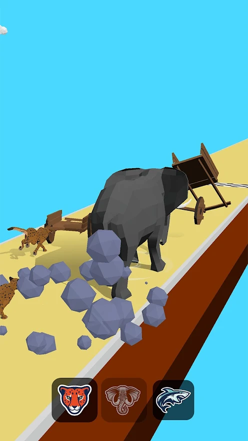 Animal Transform Race Mod Apk gare