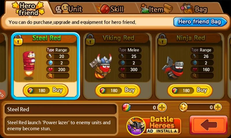  Larva Heroes Mod Apk