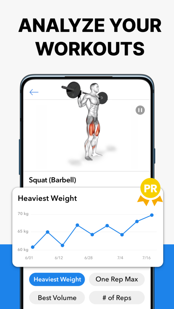 Hevy Gym Log Workout Tracker