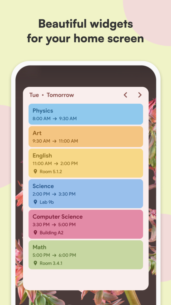 School Planner App